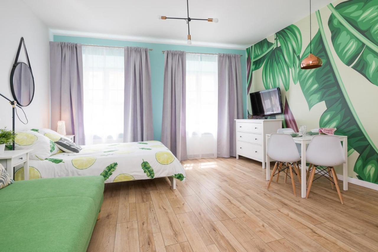 Cozy Modern Studio Green Apartment In Old Town Красков Екстериор снимка